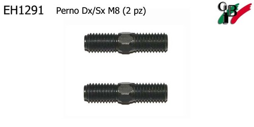 Perno automodelli rc - dx/sx, m8