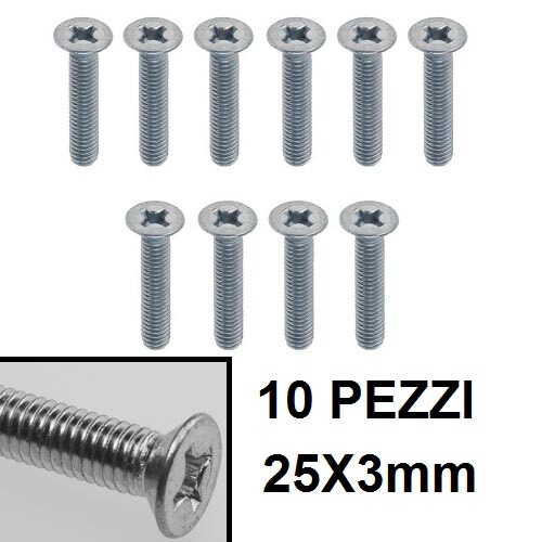 Vite testa piatta - testa, croce
