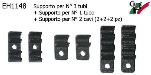 Supporti per tubi cavi - per,